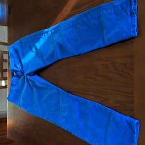 J Brand Electric Blue Pants